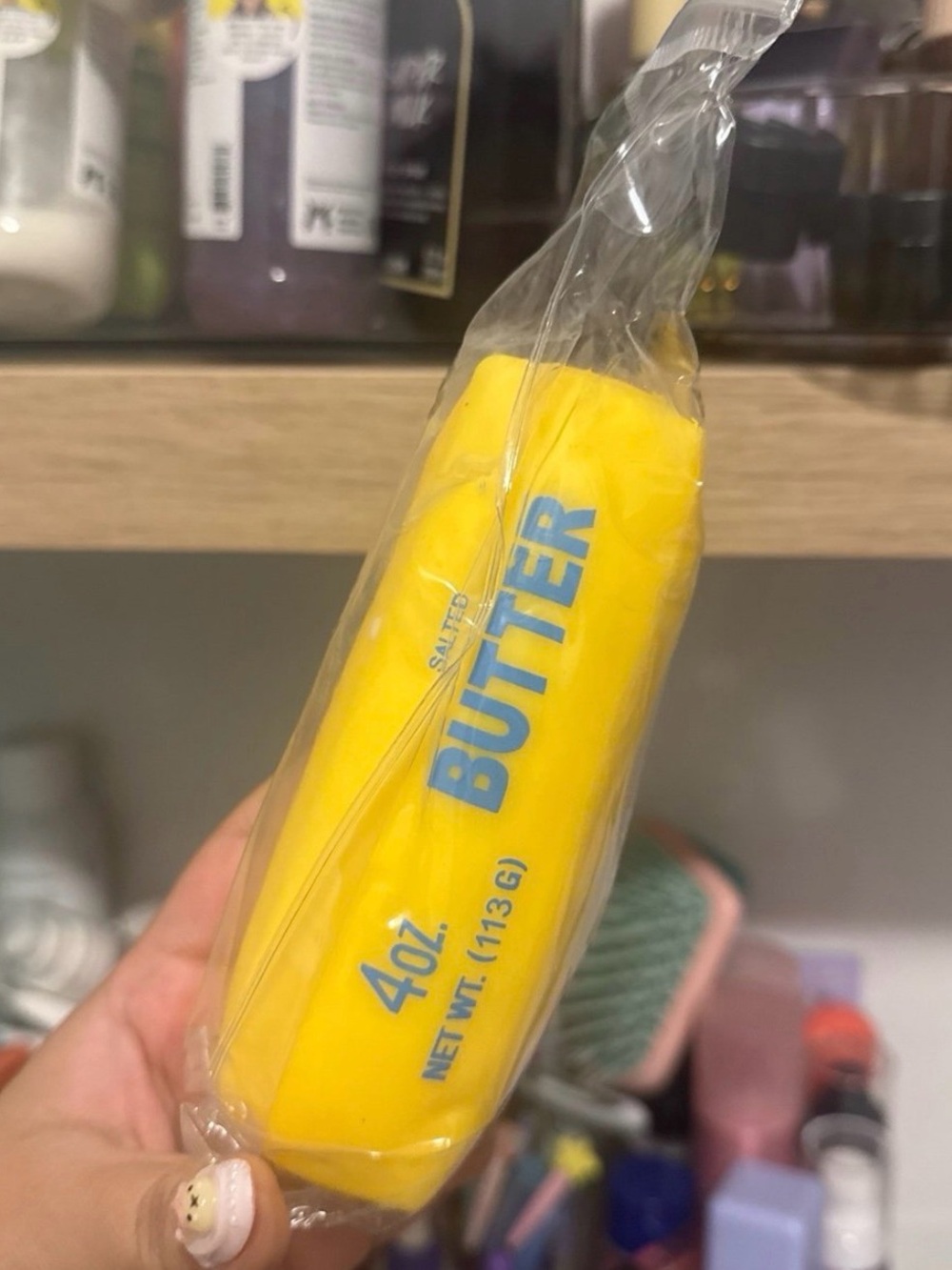 Crunchy Butter Squishy Yellow